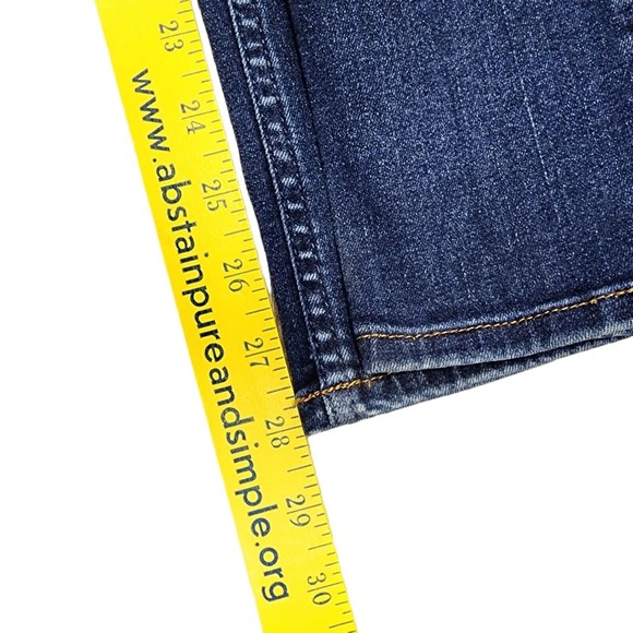 Abercrombie & Fitch Women's Jeans Low Rise Stretch Distressed Skinny Sz 4S - Picture 5 of 7
